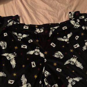 NWOT Harry Potter Black Pajama Pants